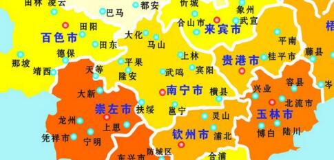 廣西有多少個市？多少個縣級市？多少個地級市？哪個最富裕？哪個發(fā)展最快？